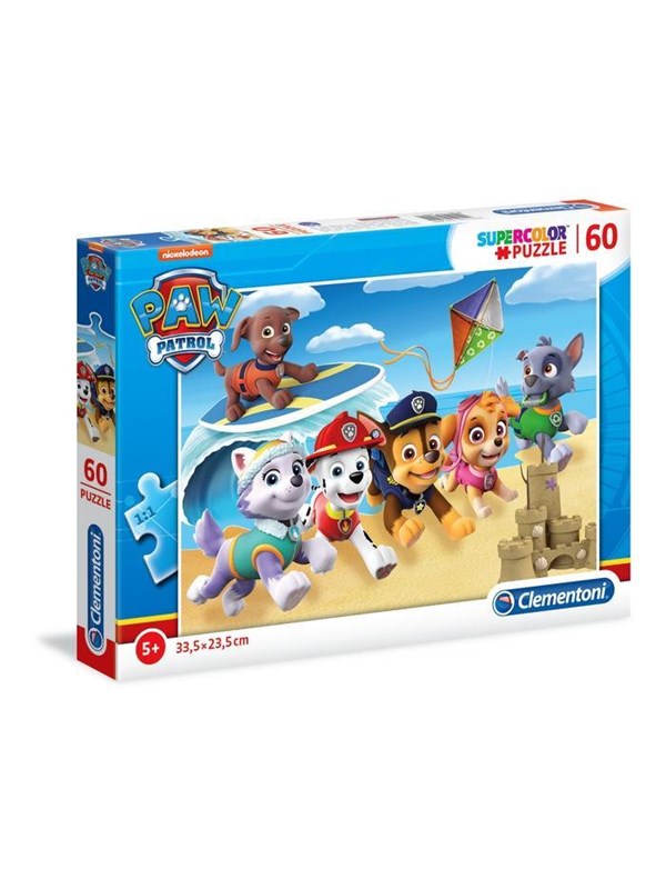Clementoni Jigsaw Puzzle Super Color PAW Patrol 60 pcs. Gulv