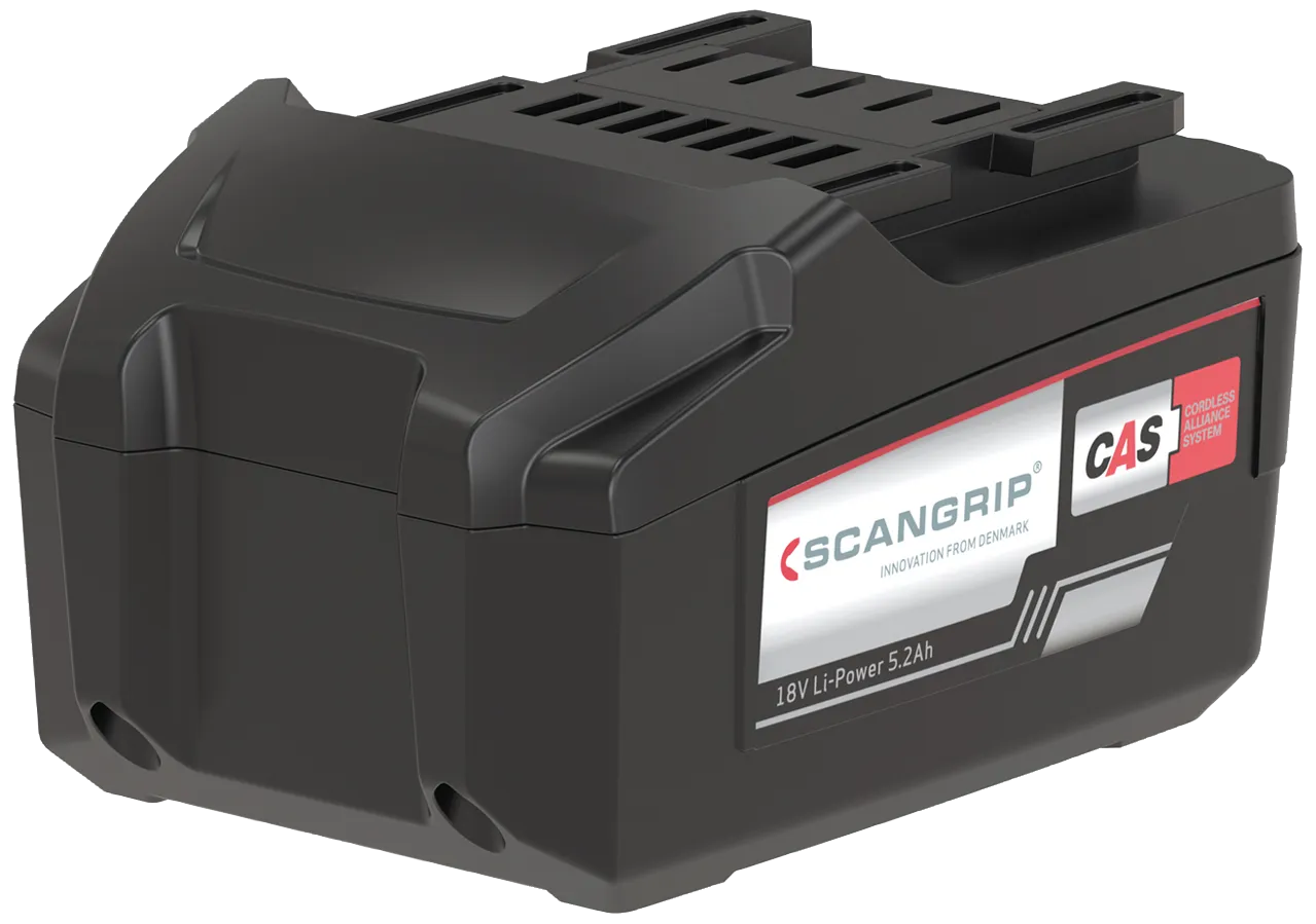 Scangrip batteri CAS 18V/5,2Ah Li-HD