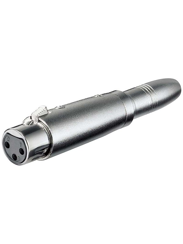 Pro XLR Adapter 3pin XLR F - Jack Mono F