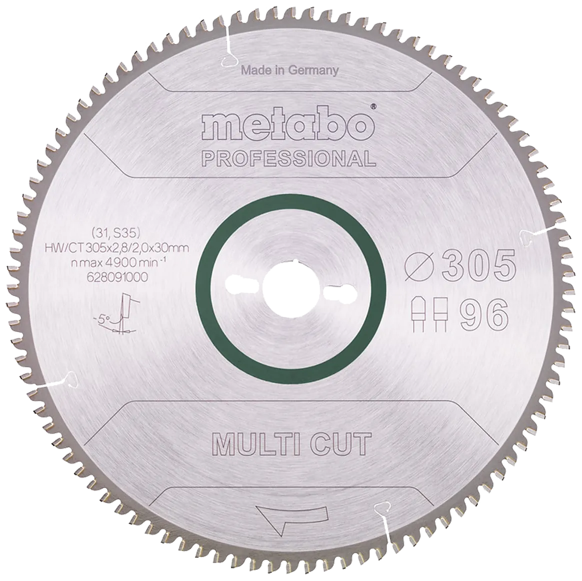 Sirkelsagblad Multicut 305×2,8×30mm 96td FZ/TZ