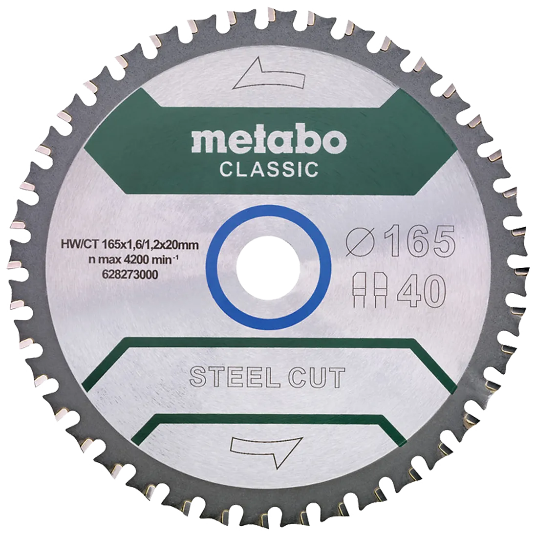 Sagblad Steel Cut Classic 165×1,6×20mm Z40