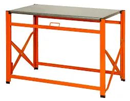 Arbeidsbord sammenklappelig galv topp 1200×510mm