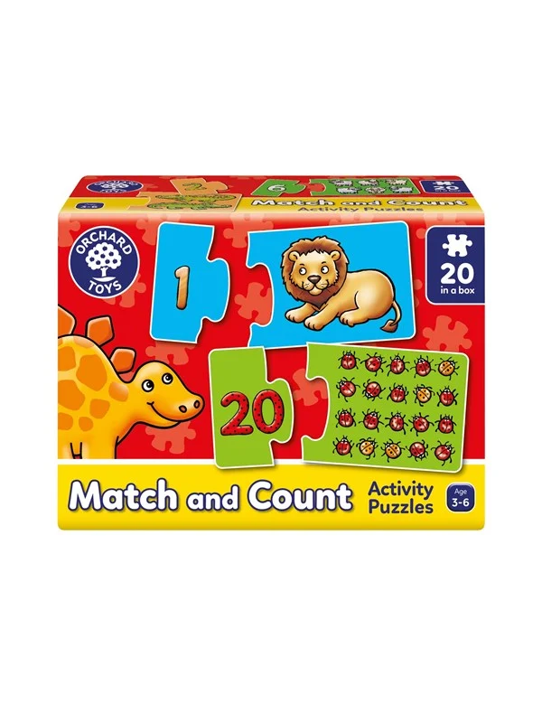 Orchard Match & Count - Puzzle set Gulv