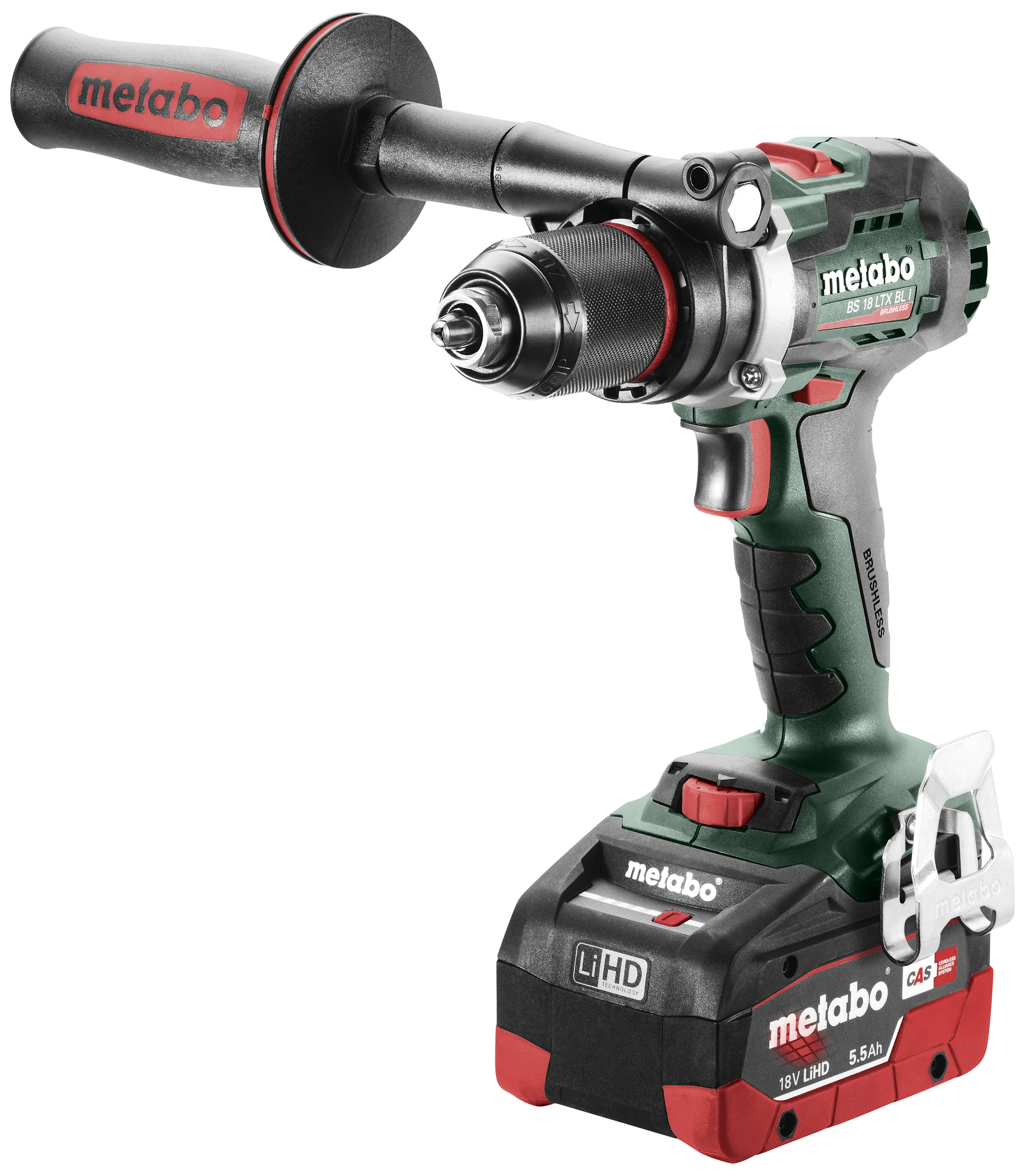 Bor-/skrumaskin BS 18 LTX BL I 2×18V/5,5Ah LiHD