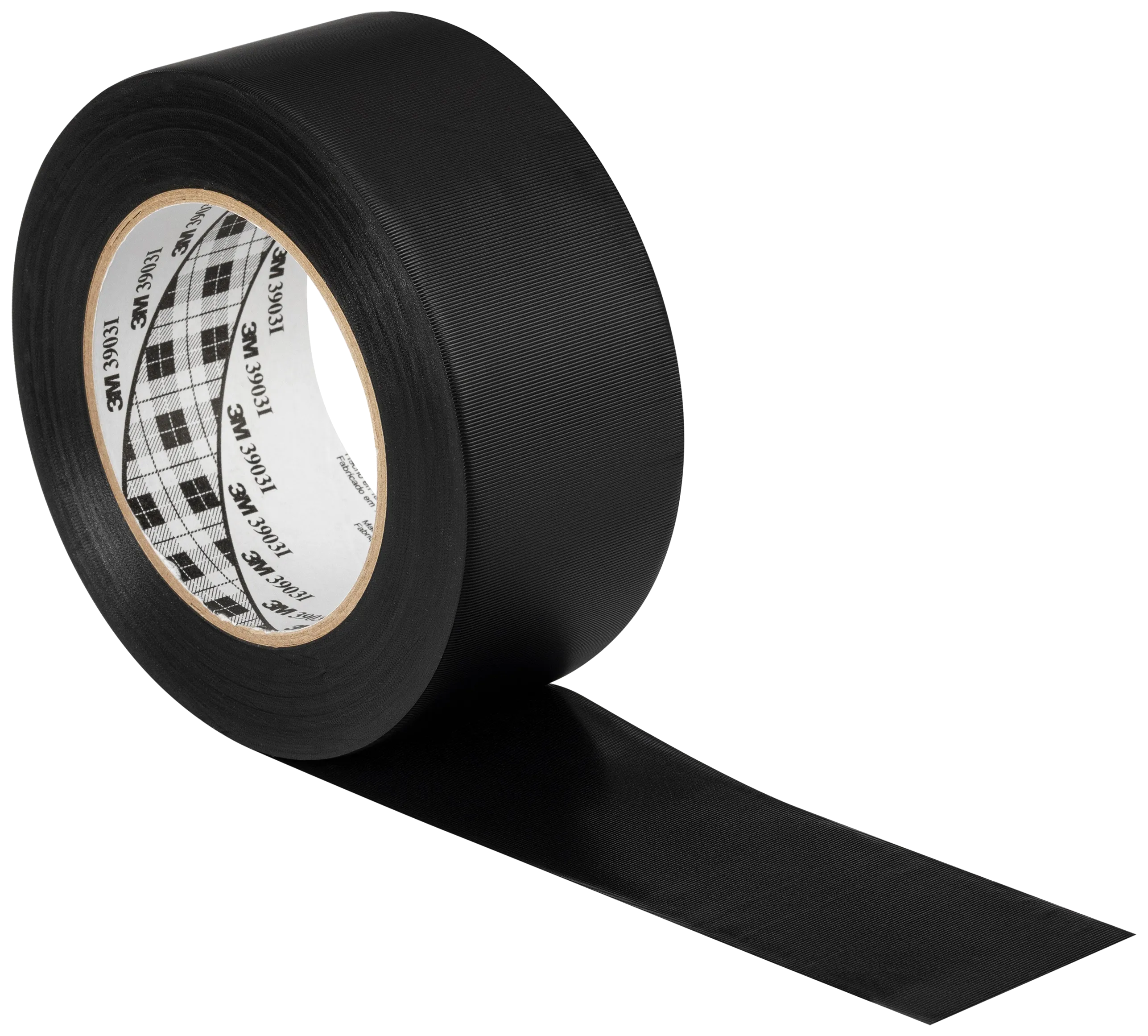 3M lerretstape 3903i sort 50mm×50m med vinylbakside
