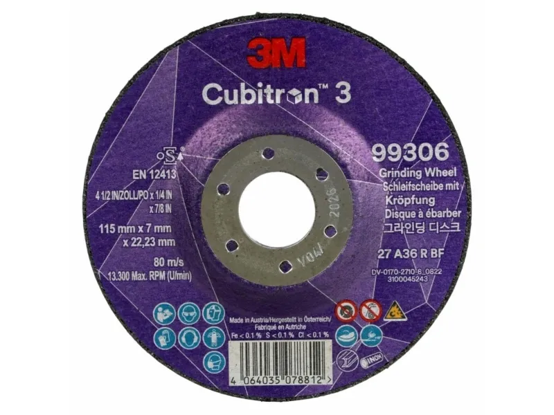 Cubitron 3 kutteskive T41 125×1,0mm