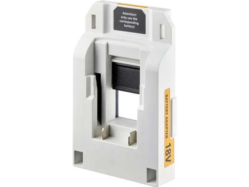 Laserliner 18V strømadapter for DeWalt batterier