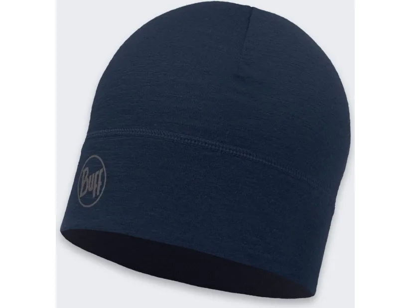 Lue BUFF Merino 1L, marineblå