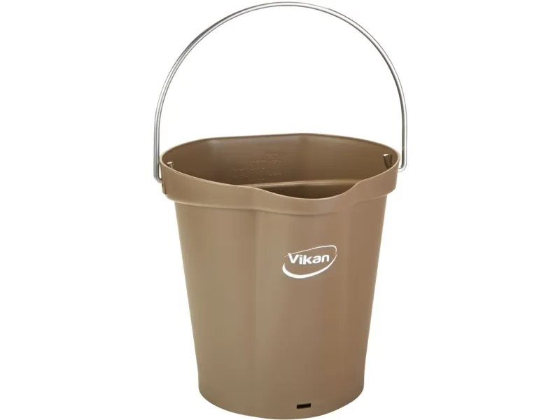 Vikan Spand, 6 Liter, Brun