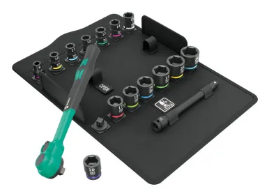 Zyklop 8100 SB12 3/8" topnøglesæt 8-24mm, 15dele