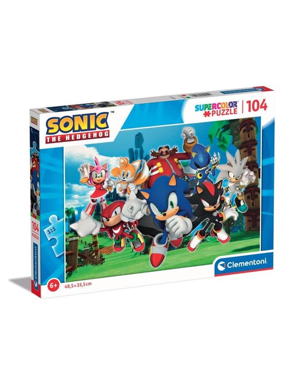 Clementoni Supercolor Sonic the hedgehog Gulv