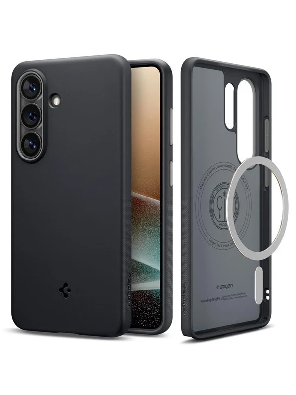 Spigen Nano Pop MagSafe - black sesame - Samsung Galaxy S26 Ultra