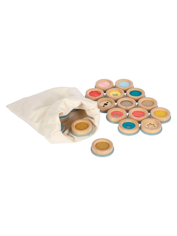 Small Foot - Sensory Wooden Memory Game Sensory