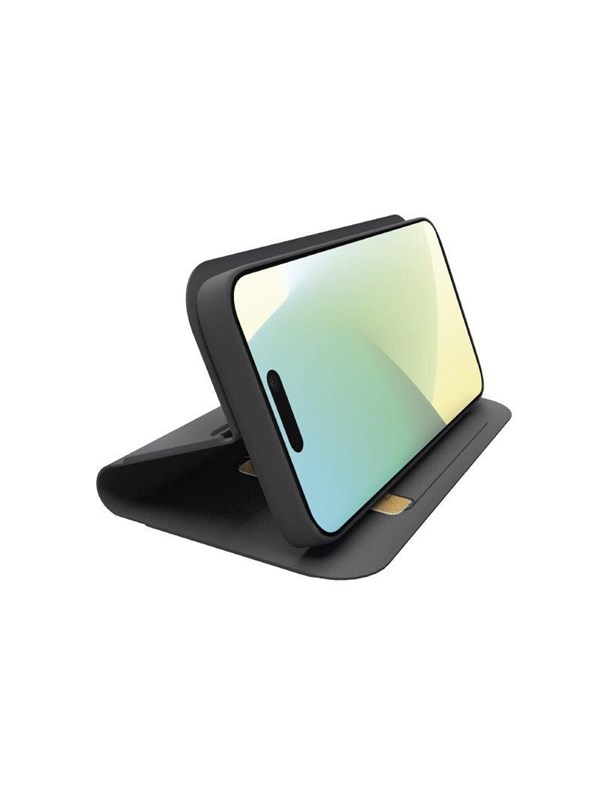 SBS Book-style case with stand support and soft touch surface for iPhone 16