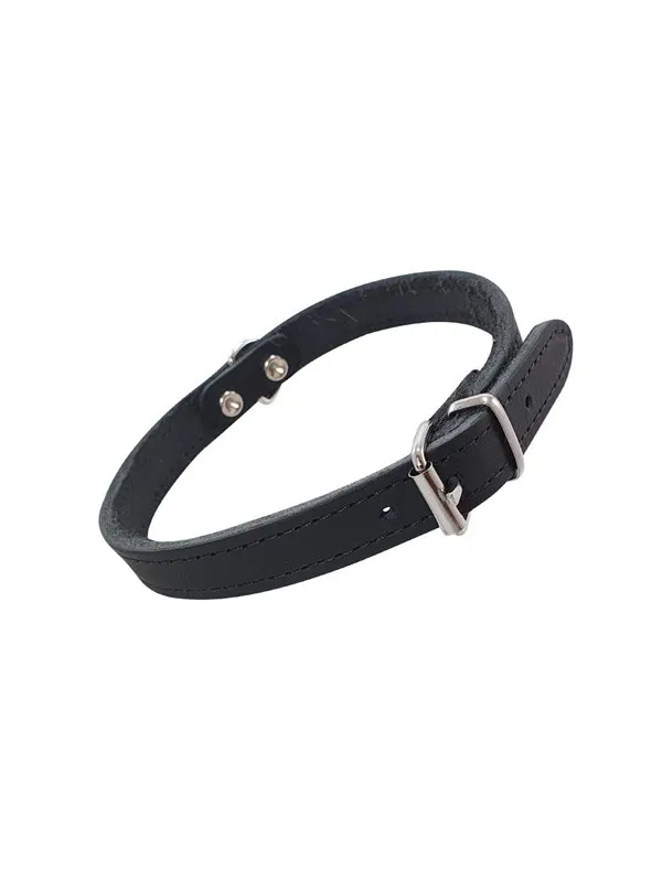 Nobby Halsbånd TABIL 40 cm (31-36 cm) 16 mm Sort