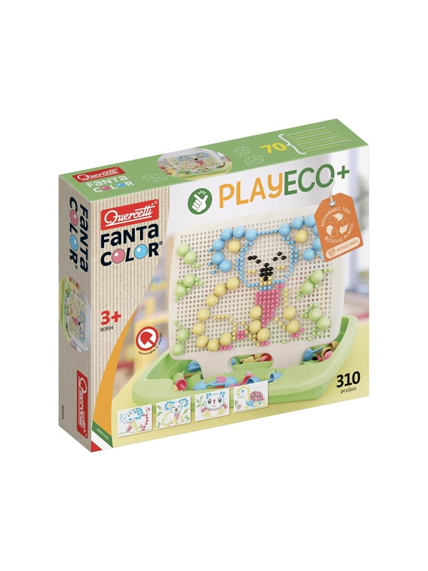 Quercetti Fantacolor Play Eco Insert Mosaic 310pcs.