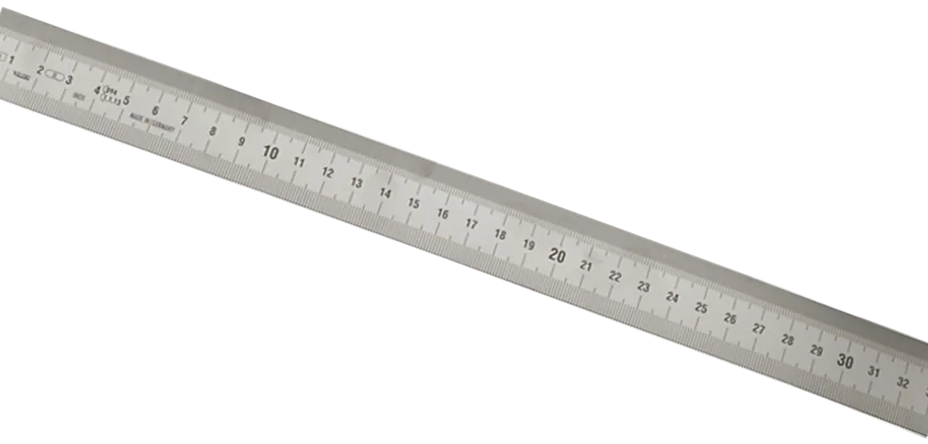 Stållinjal 1000×30×1,0mm