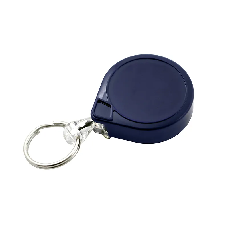 KEY-BAK nøkkelring Mini-Bak BLÅ med klips