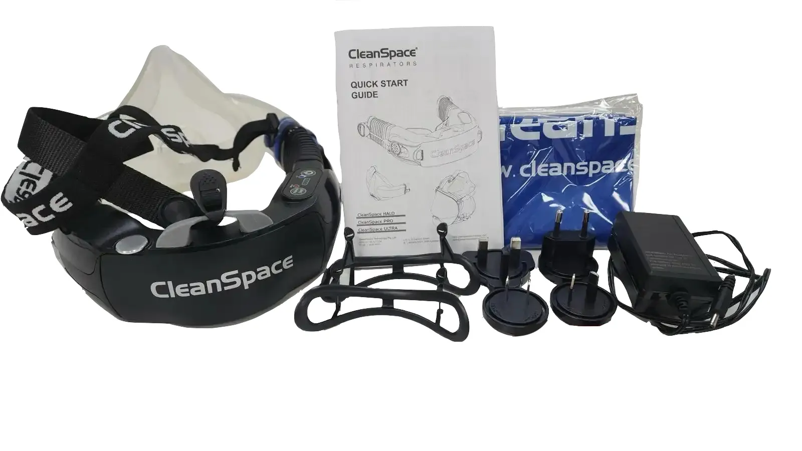 CleanSpace Work åndedrettsvernsett m/halvmaske medium