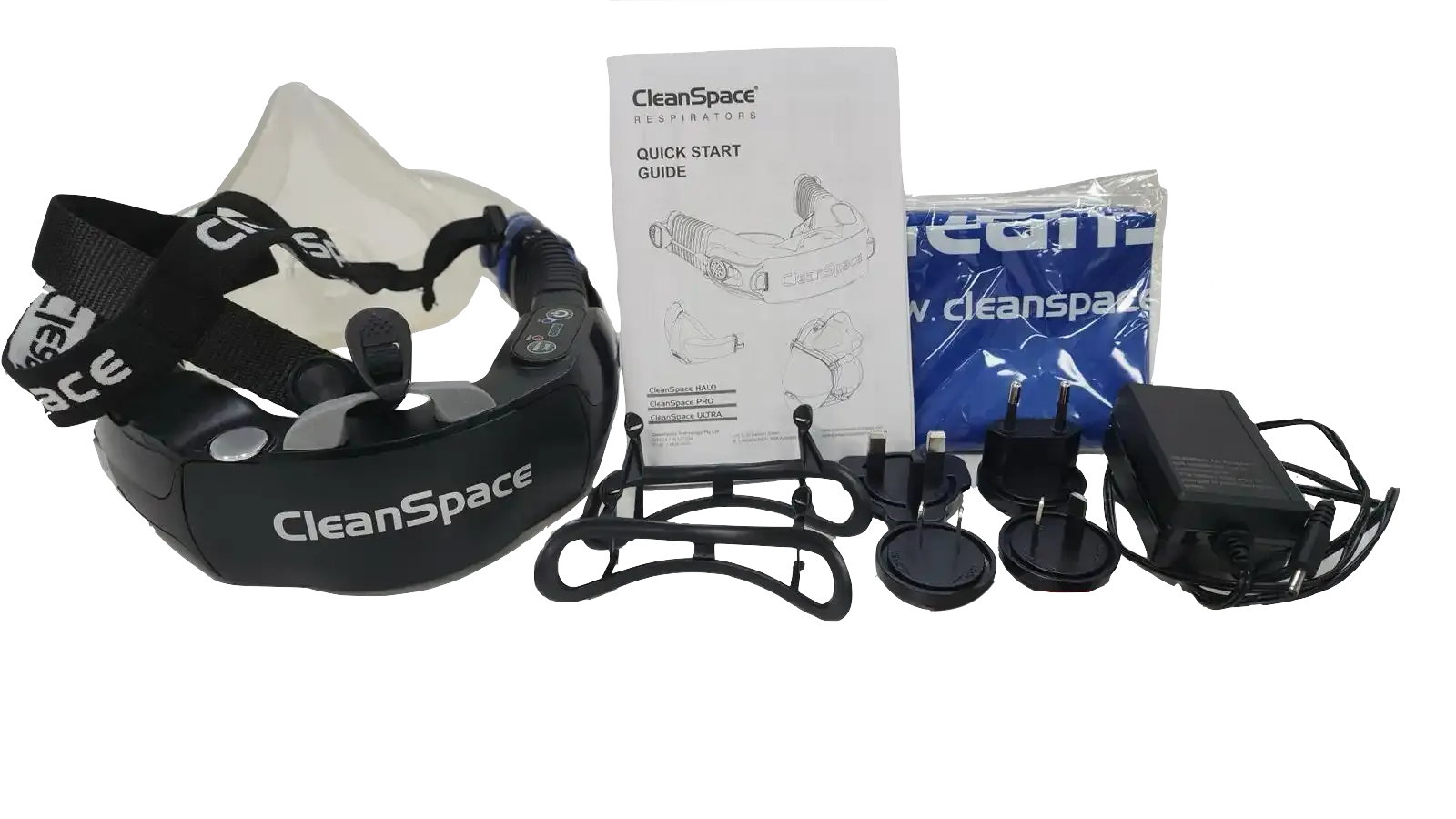 CleanSpace Work åndedrettsvernsett m/halvmaske Large