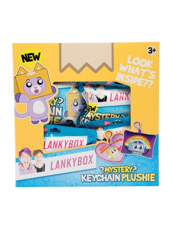 LankyBox MYSTERY CLIP ON PLUSH