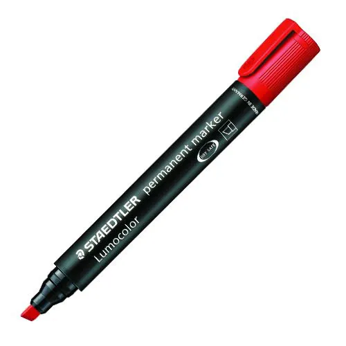 STAEDTLER permanent marker rød 2-5mm