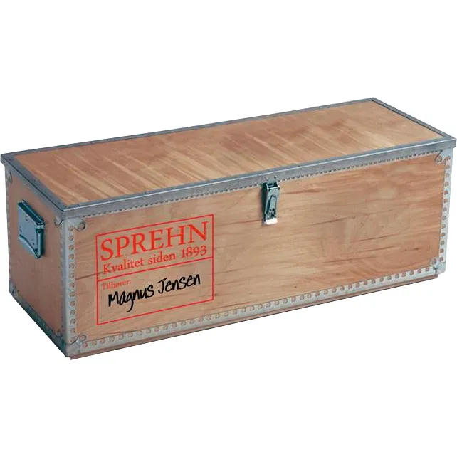 SPREHN lærlinge transportkasse træ L880xB320xH300 mm