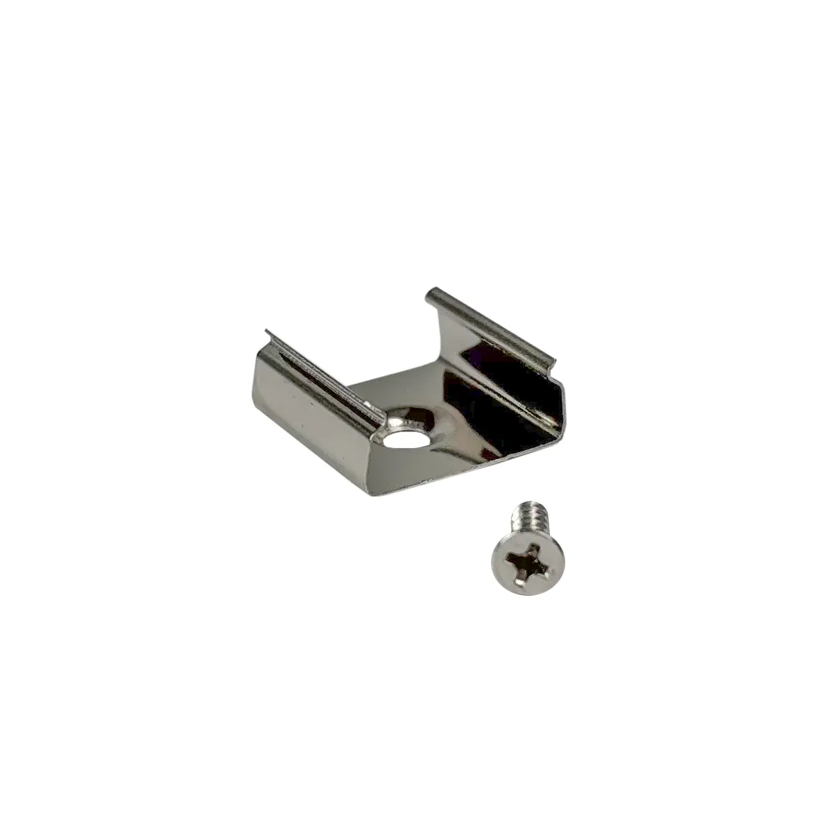 BLUE ELECTRIC Flex-Line monteringsclips BasicLine rustfri stål (20/pk)