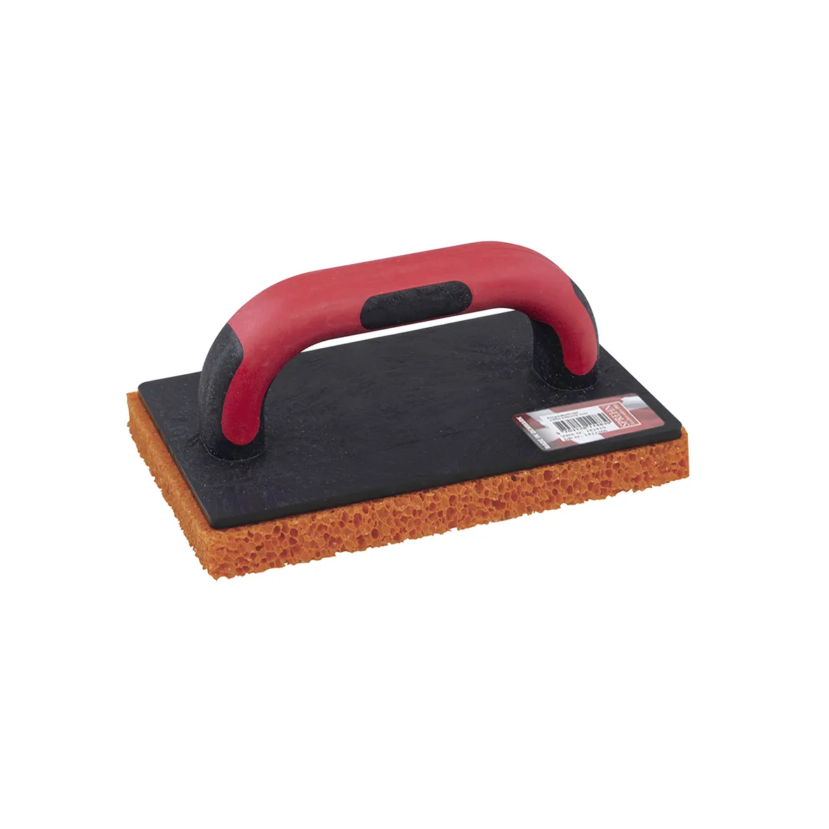 SPREHN vandskuringsbræt m/orange svamp 12x19x2cm