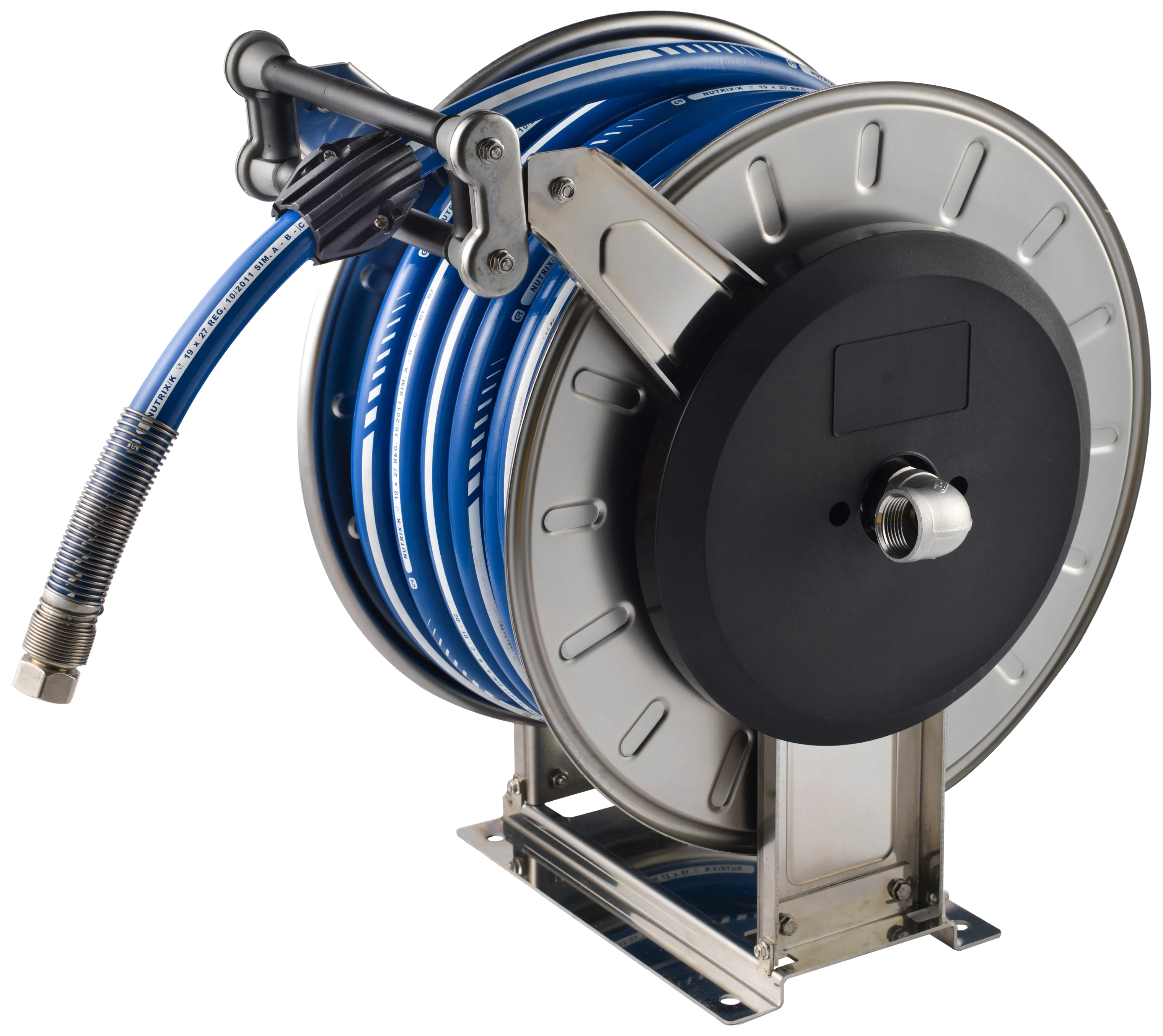 Faicom slangeopr. rustfri vand/luft 35° 20mtr 3/4"