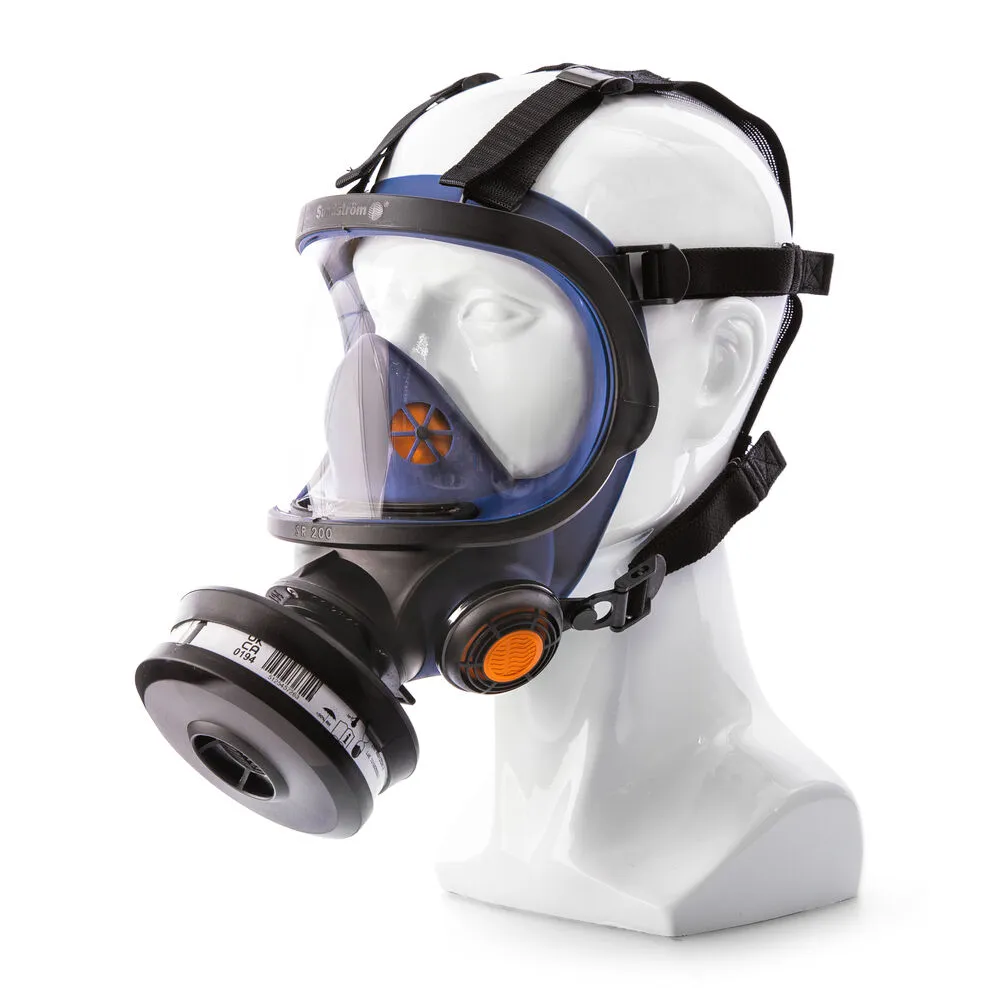Helmaske SR 200 PC med gummihodebøyle