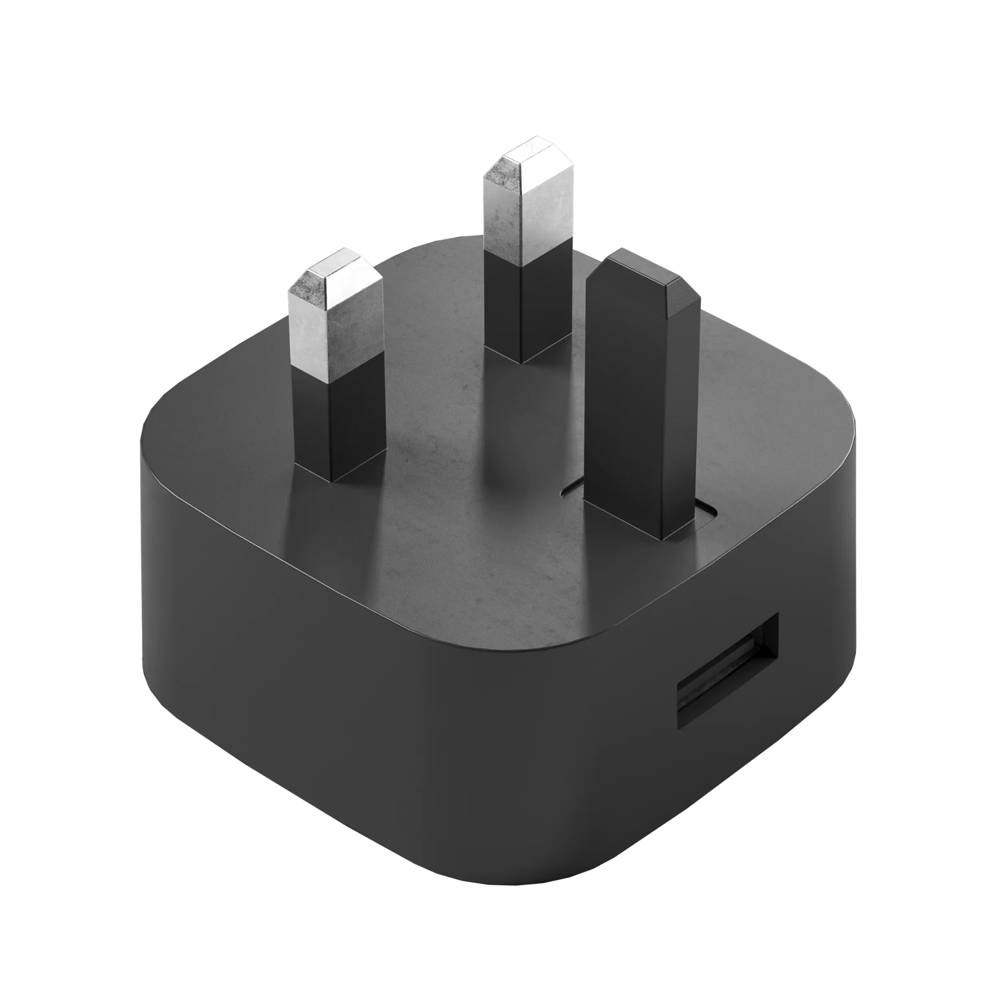 Kompakt lader USB-A 5V for UK-plugg