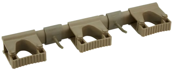 Vikan Hygiejnisk Fleksibelt Vægophængssystem, 420 mm, Brun