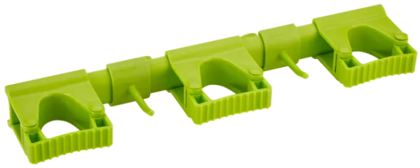 Vikan Hygiejnisk Fleksibelt Vægophængssystem, 420 mm, Lime