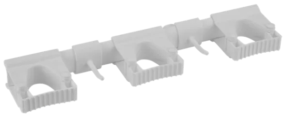 Vikan Hygiejnisk Fleksibelt Vægophængssystem, 420 mm, Hvid