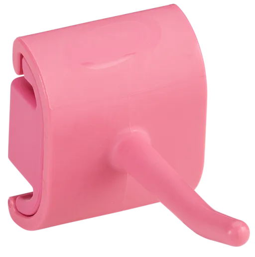 Vikan, Hygiejnisk Vægophæng, Enkeltkrogs Modul, 41 mm, Pink