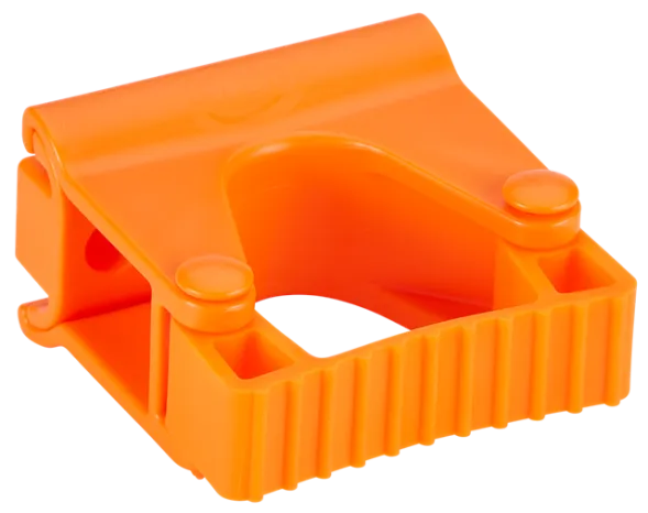 Vikan, Hygiejnisk Vægophæng, Enkelt Gummibåndsmodul, 82 mm, Orange