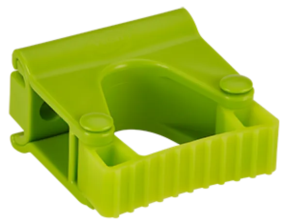Vikan, Hygiejnisk Vægophæng, Enkelt Gummibåndsmodul, 82 mm, Lime