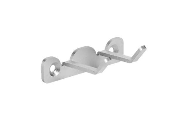Vikan Dobbeltkrog med 2 M5 skruehuller, H20mm x W82mm
