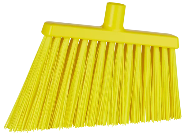 Vikan Kost, vinkelskåret, 290 mm, Meget stiv, Gul