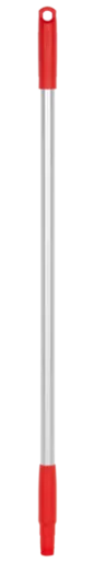 Vikan Aluminiumsskaft, Ø22 mm, 840 mm, Rød