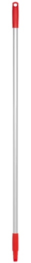 Vikan Aluminiumsskaft, Ø25 mm, 1260 mm, Rød