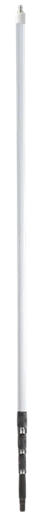 Vikan Glasfiber Teleskopskaft m/metal Kobling, kun til kondensskraber 7716x (Q), 1880 - 6000 mm, Ø34 mm, Grå