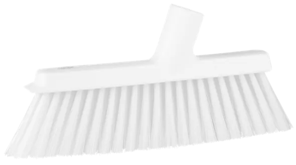 Vikan Fejebakkekost med vinklet gevind, 250 mm, Medium, Hvid