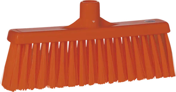 Vikan Fejekost m/ret gevind, 310 mm, Medium, Orange