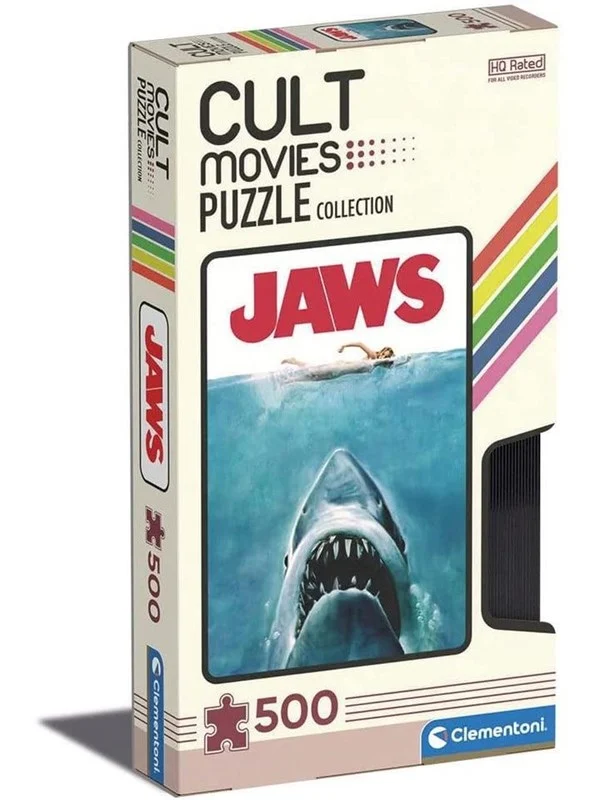 Clementoni 500 pcs High Quality Collection Cult Movies Jaws