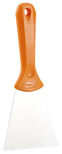 Vikan Rustfri Håndskraber, 100 mm, Orange