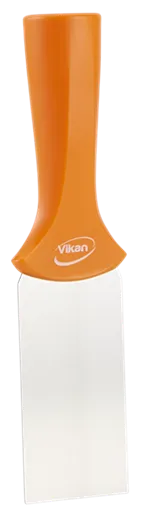Vikan Rustfri Skraber m/gevind i håndtaget, 50 mm, Orange