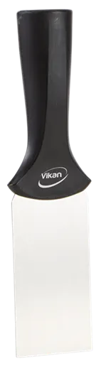 Vikan Rustfri Skraber m/gevind i håndtaget, 50 mm, Sort