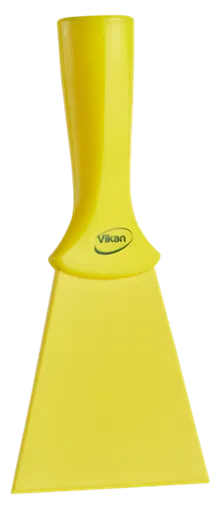 Vikan Nylon Skraber m/gevind i håndtaget, 100 mm, Gul